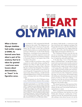 The Heart of an Olympian