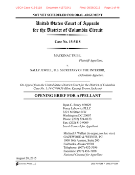 United States Court of Appeals for the District of Columbia Circuit