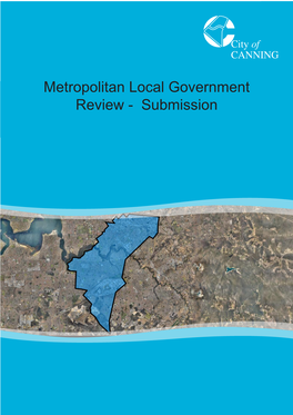 Metropolitan Local Government Review – Submission