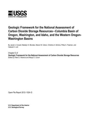 Geologic Framework for the National Assessment of Carbon Dioxide
