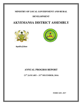 Akyemansa District Assembly
