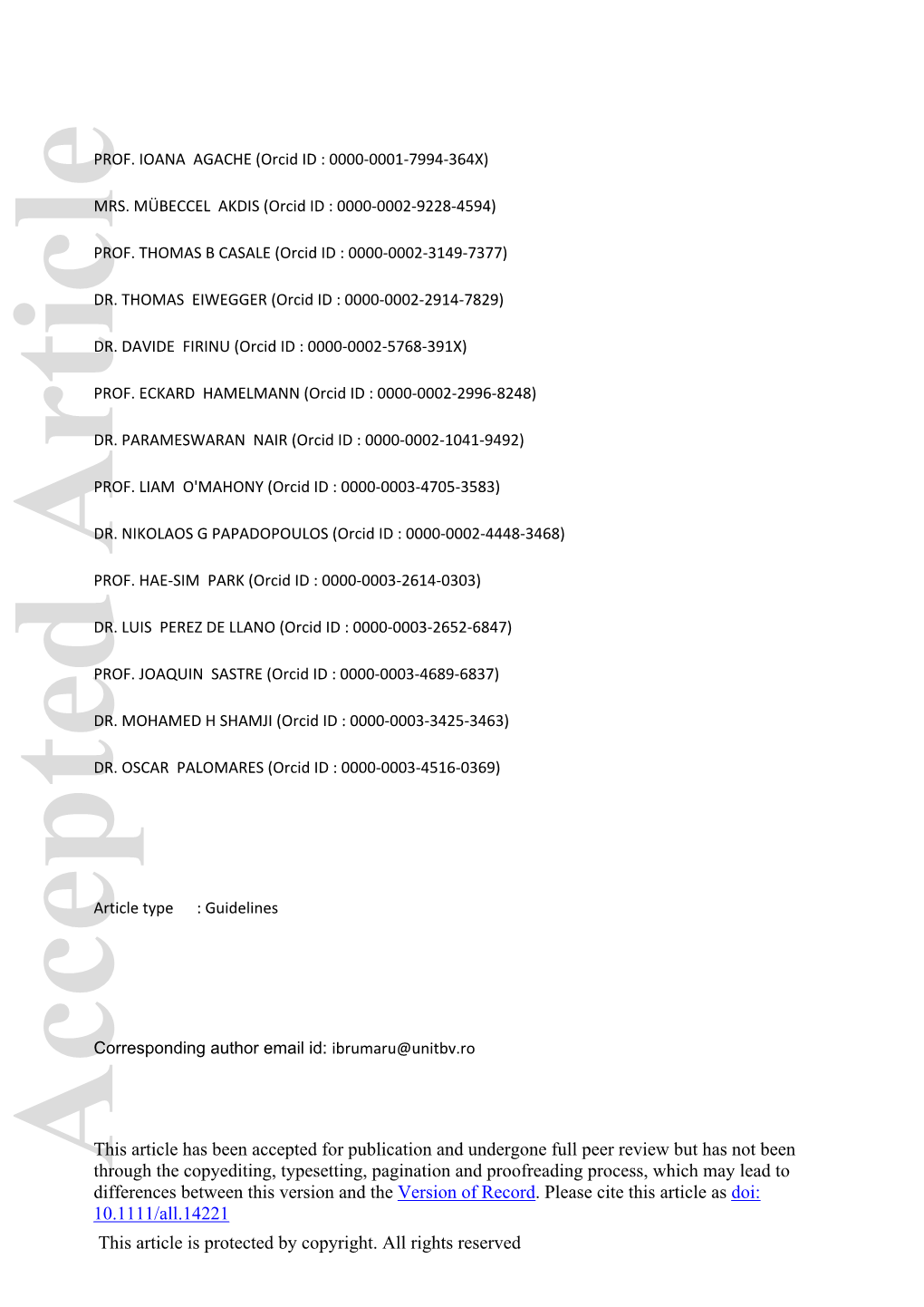 Benralizumab, dupilumab, mepolizumab, omalizumab and reslizumab) for