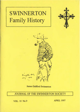 SWINNERTON Family History