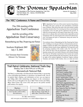 Appalachian Trail Conference Appalachian Trail Conservancy