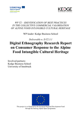 Digital Ethnography Research Report 8.42 Mb
