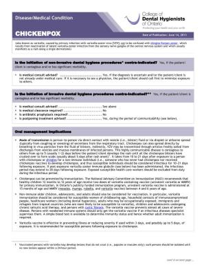 CDHO Factsheet Chickenpox