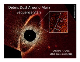 Debris Dust Around Main Sequence Stars