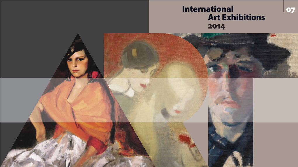International Art Exhibitions 2014.07