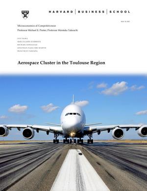 Aerospace Cluster in the Toulouse Region (Pdf)