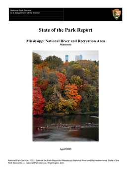 State of the Park Report, Mississippi National