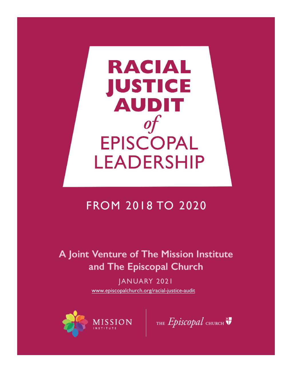 RACIAL JUSTICE AUDIT of Episcopal Leadership 1