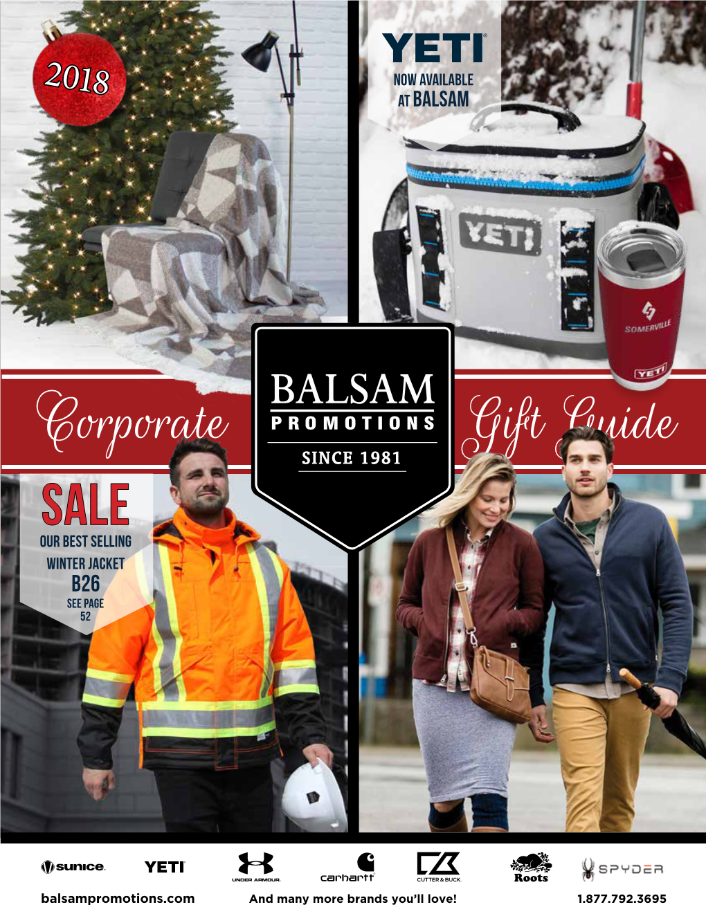 Corporate Gift Guide SALE 2018 OUR BEST Selling Winter Jacket B26 SEE PAGE 52
