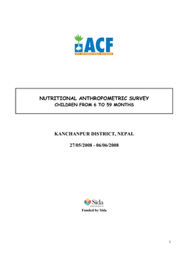 Nut Survey Kanchanpur