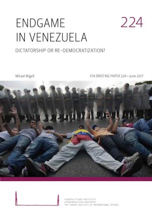 Endgame in Venezuela