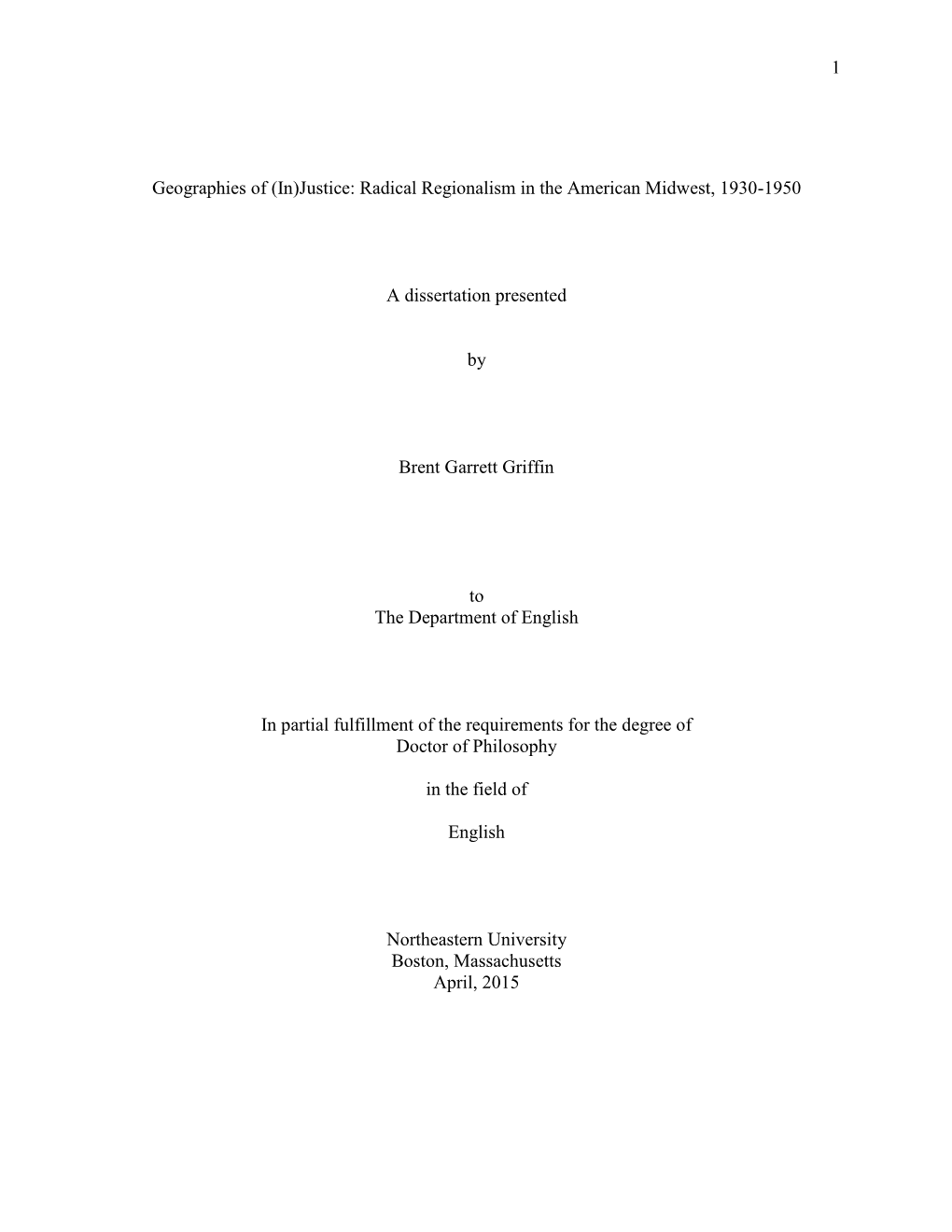 Radical Regionalism in the American Midwest, 1930-1950