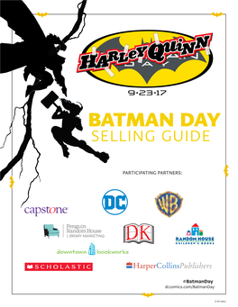 Batman Day Selling Guide