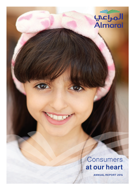 Consumers at Our Heart ANNUAL REPORT 2016 Table of Contents