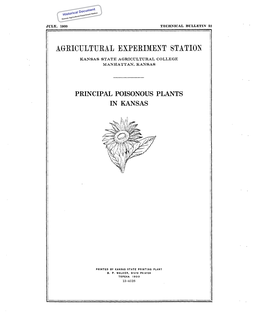 STB025 1930 Principal Poisonous Plants in Kansas