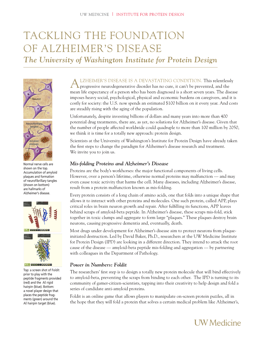 Alzheimer's Disease Ask Document