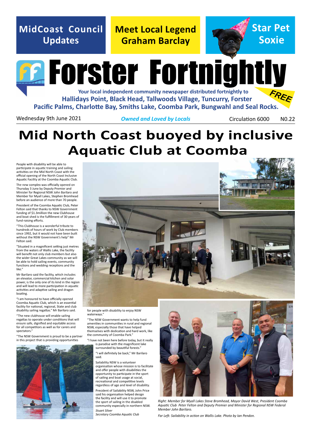 Mid North Coast Buoyed by Inclusive Aquatic Club at Coomba