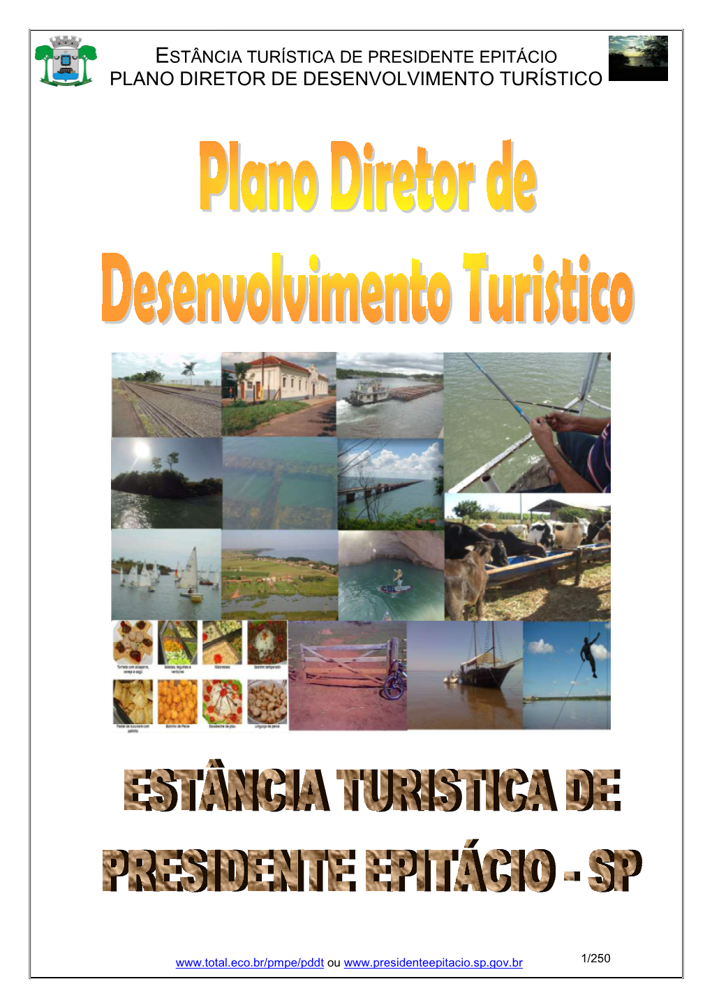 Plano Diretor De Desenvolvimento Turístico