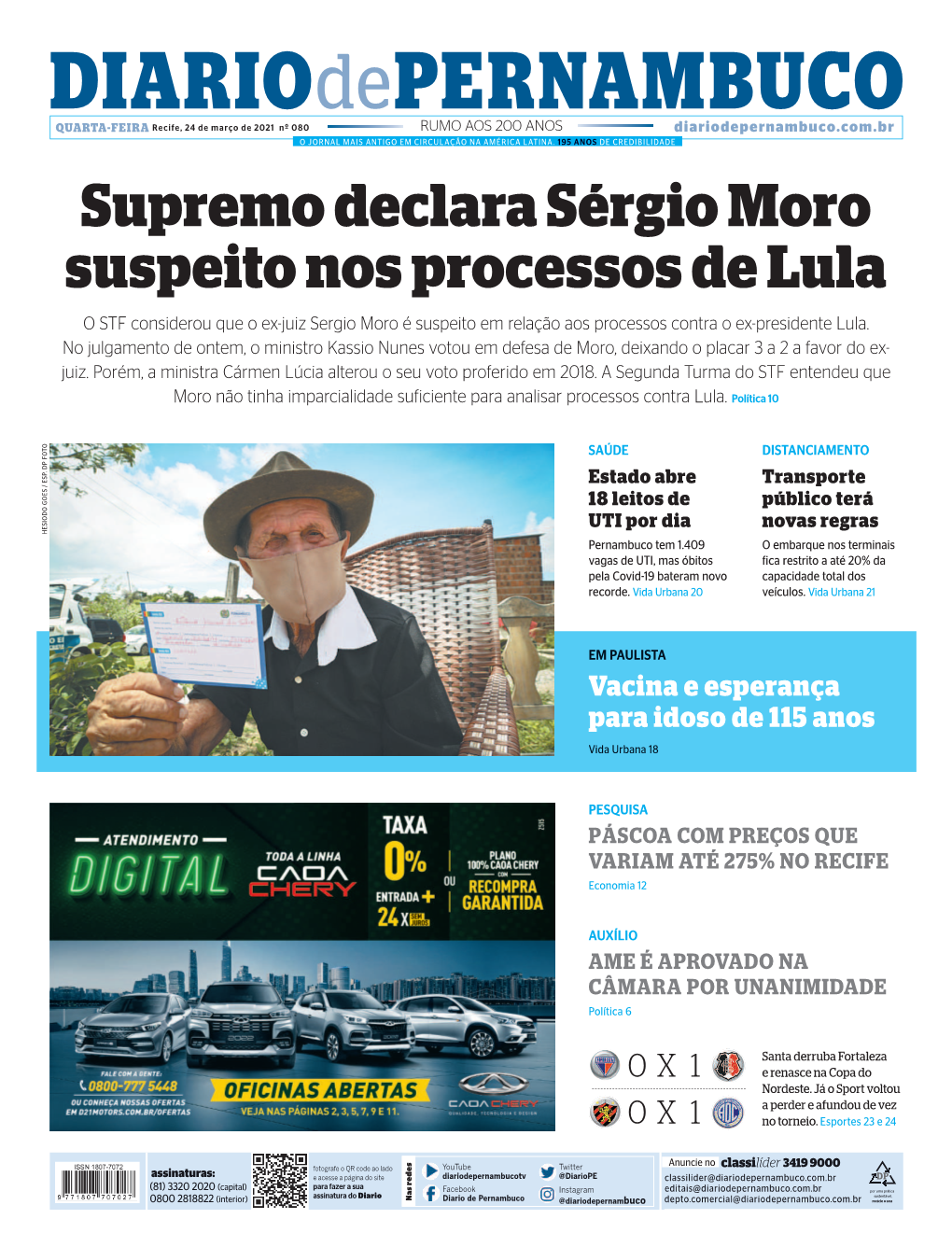 Supremo Declara Sérgio Moro Suspeito Nos Processos De Lula O STF Considerou Que O Ex-Juiz Sergio Moro É Suspeito Em Relação Aos Processos Contra O Ex-Presidente Lula