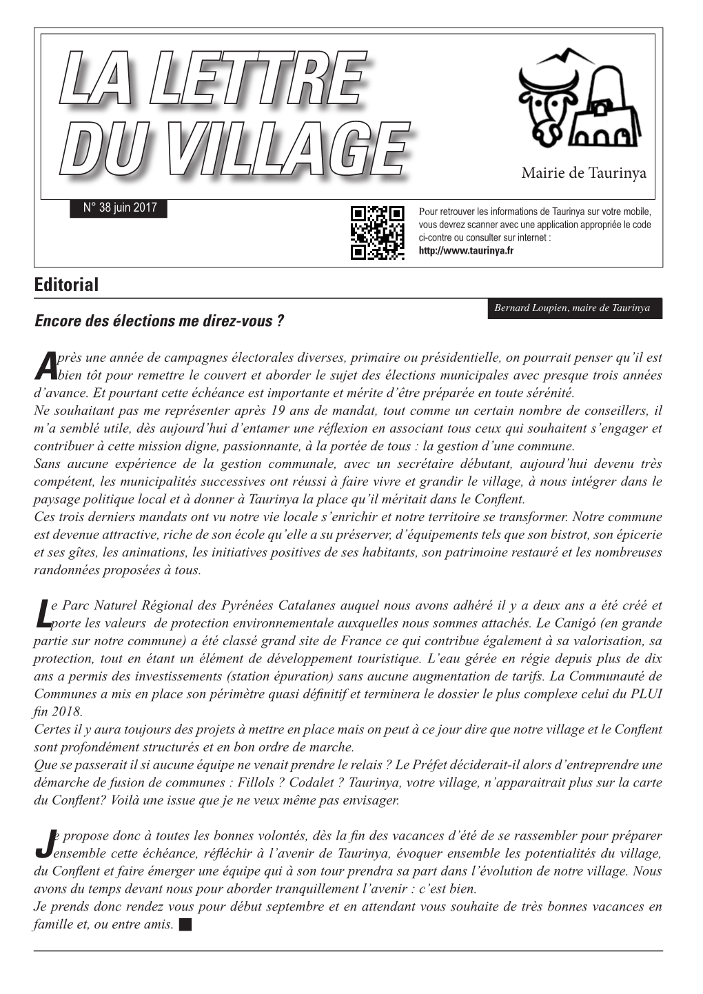 La Lettre Du Village