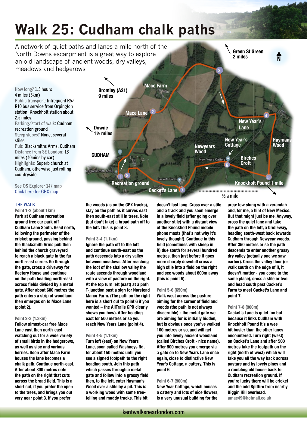 Cudham Chalk Paths