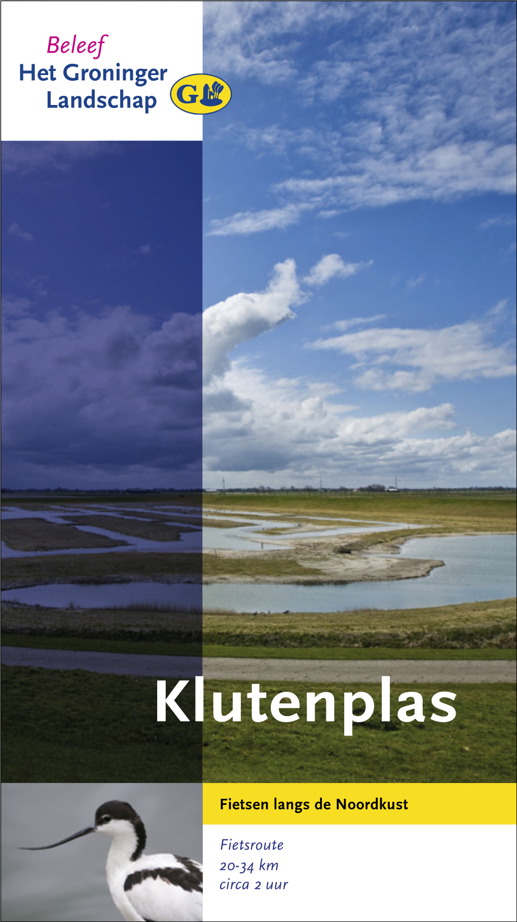 Klutenplas 20-34 Km ﬁ Etsroute De Noordkust Start Route Klutenplas De Noordkust Van Groningen Heeft Een Bijzondere, Eigen Charme