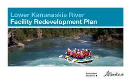 Lower Kananaskis River Facility Redevelopment Plan
