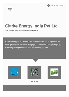 Clarke Energy India Pvt Ltd