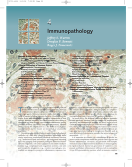 Immunopathology Jeffrey S