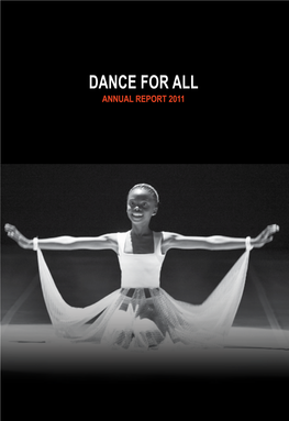 Dance for All Annual Report 2011 Mission Statement