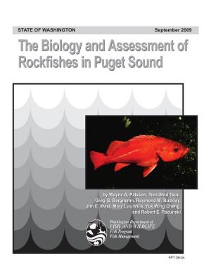 The Biology and Assessment of Rockfishes in Puget Sound