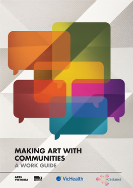 Making Art with Communities a Work Guide