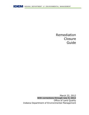 IDEM Remediation Closure Guide