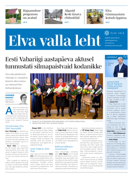 Eesti Vabariigi Aastapäeva Aktusel Tunnustati Silmapaistvaid Kodanikke