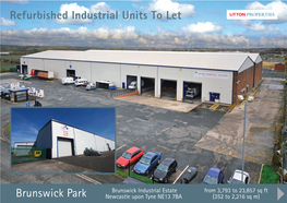 Refurbished Industrial Units to Let Brunswick Park