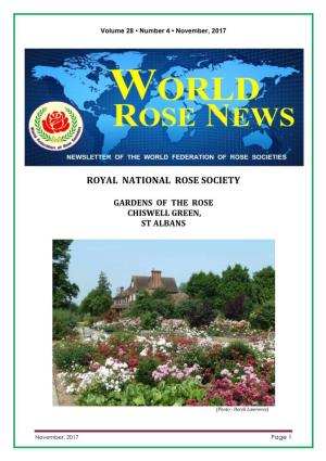 Royal National Rose Society