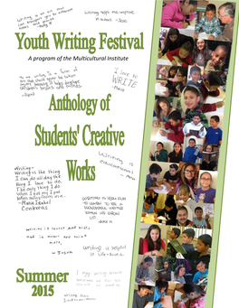 Youth Writing Festival 2015