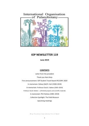 Iop Newsletter 119
