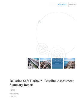 Bellarine Safe Harbour - Baseline Assessment Summary Report