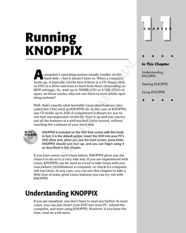 Running KNOPPIX 331