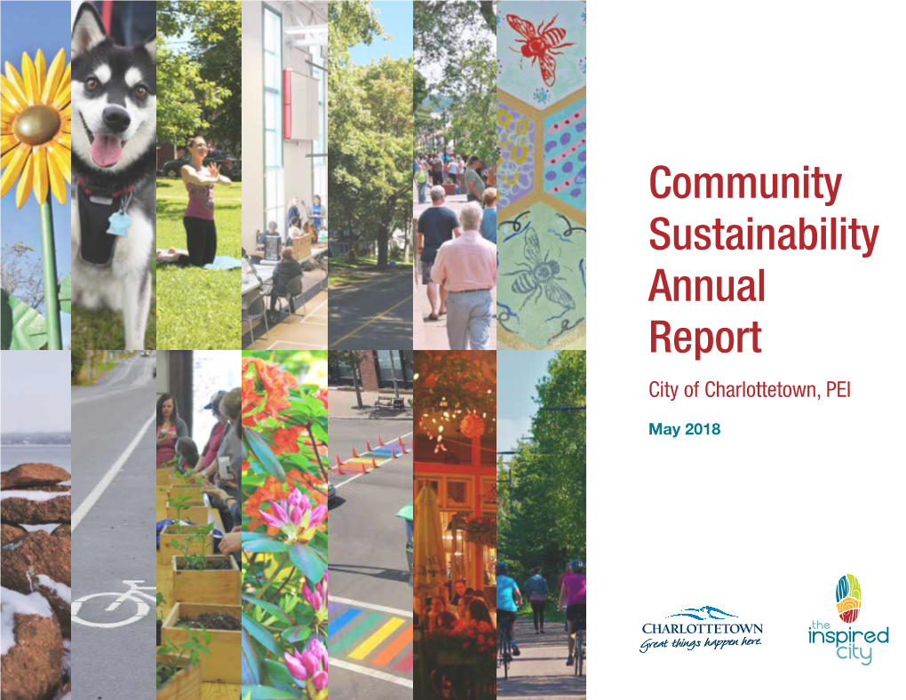 Community Sustainability Annual Report City of Charlottetown, PEI