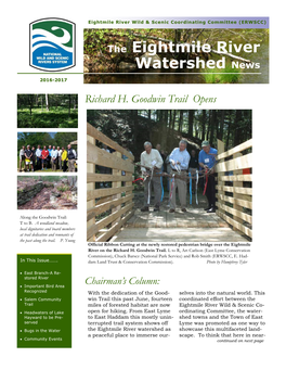 The Eightmile River Watershed News