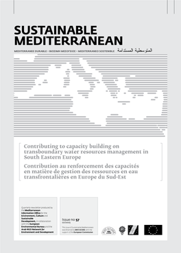 Sustainable Mediterranean, Issue No 57