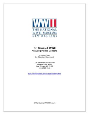 Dr. Seuss & WWII