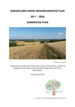 Burghclere Parish Neighbourhood Plan 2011