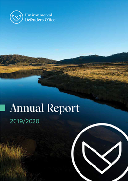 Annual Report 2019/2020 Acknowledgement of Country