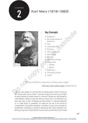 Karl Marx (1818–1883)